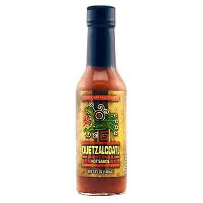 Hot Sauce  Quetzalcoatl CaJohns 5 oz Heat 9 $7.98