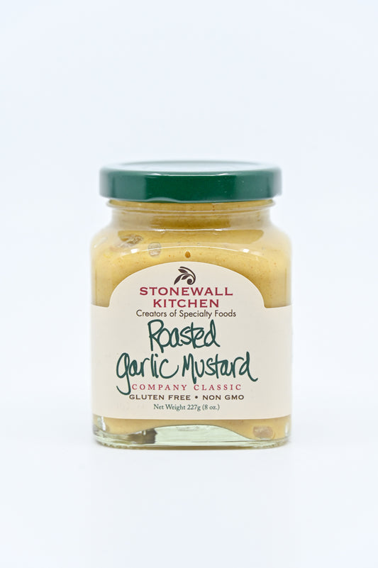 Mustard Roasted Garlic Mustard Stonewall Kitchen 8 oz $7.98