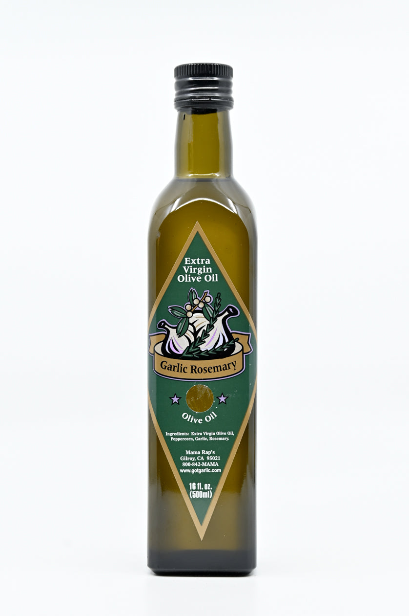 Oil Extra Virgin Olive Oil Garlic & Rosemary Mama Raps@The Garlic Shoppe  16.9 oz for $24.98