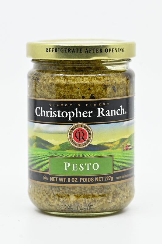 Garlic Pesto Christopher Ranch Gilroy California 8 oz $8.98