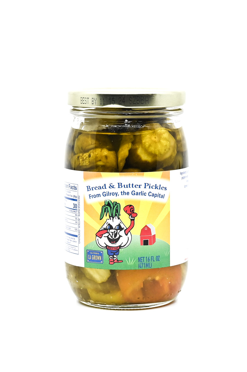 Pickles Bread & Butter Pickles Garlic Dude 16 oz $10.98