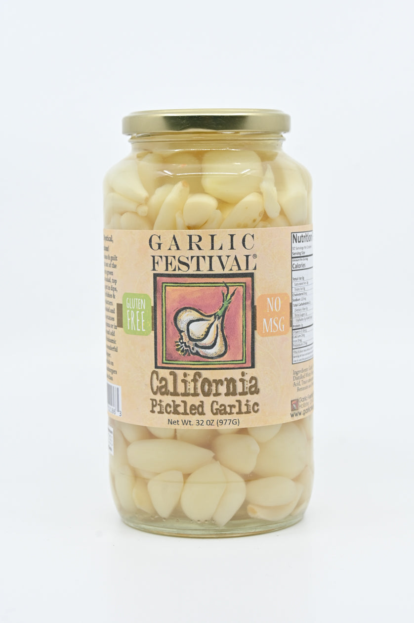 Pickled Garlic California Garlic Festival 8 oz $9.98