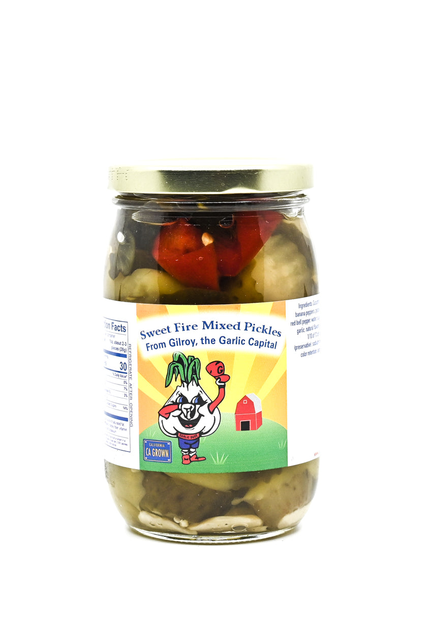 Pickles Sweet Fire Mixed Pickles 16 oz $10.98