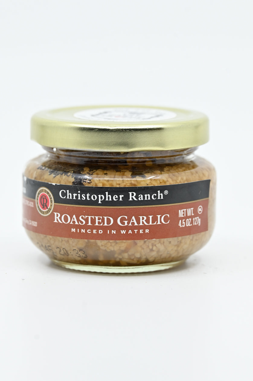 Roasted Garlic Minced in Water Christopher Ranch California Grown 4.5 oz $3.98