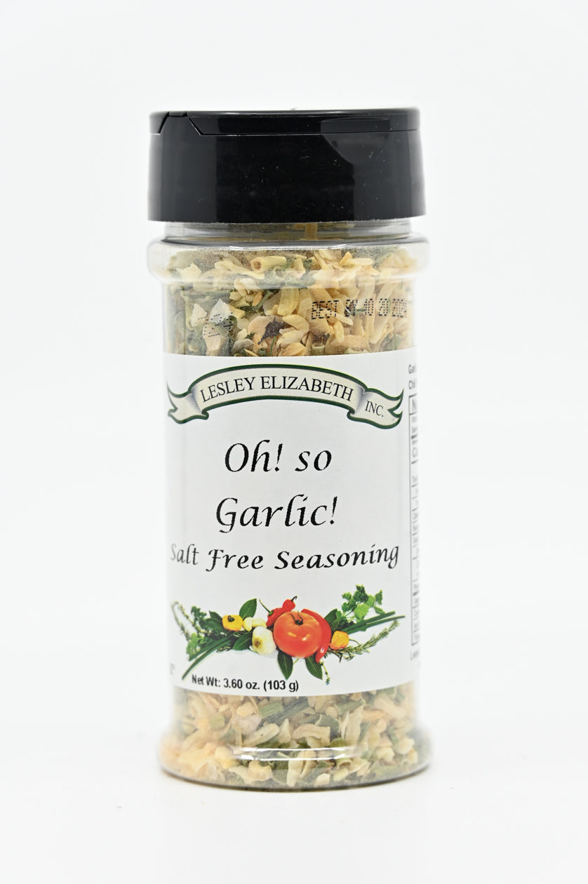 Seasoning Oh! So Garlic! Lesley Elizabeth 3.6 oz $10.98