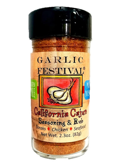 Seasoning California Cajun 2.3 oz  Garlic Festival Foods $8.98
