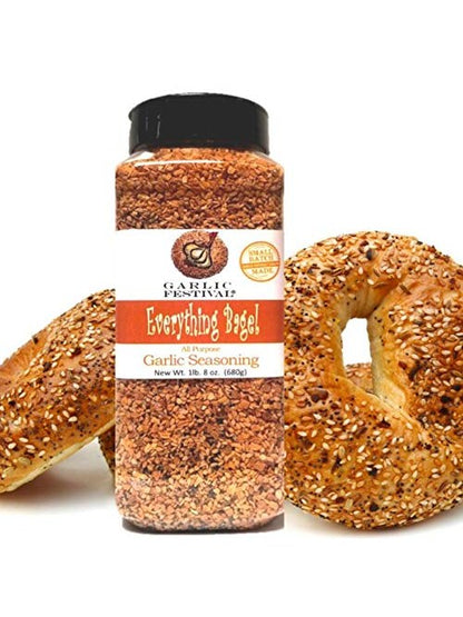 Seasoning Everything Bagel Garlic 1lb 8 oz  Garlic Festival$32.98