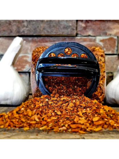 Condimento de ajo y granos de pimienta molidos Garlic Festival Foods 1 lb 8 oz $32.98