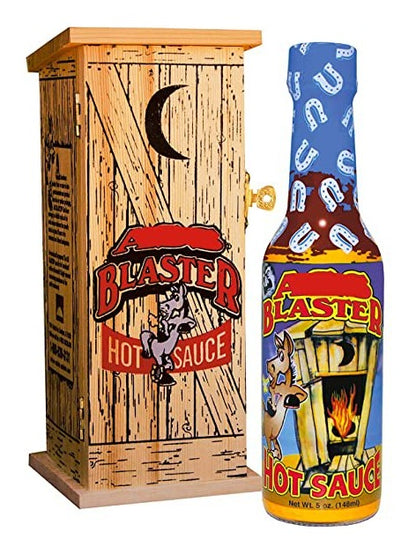 Hot Sauce Ass Blaster In Wooden Outhouse 5 oz Heat 10 Arizona $22.48