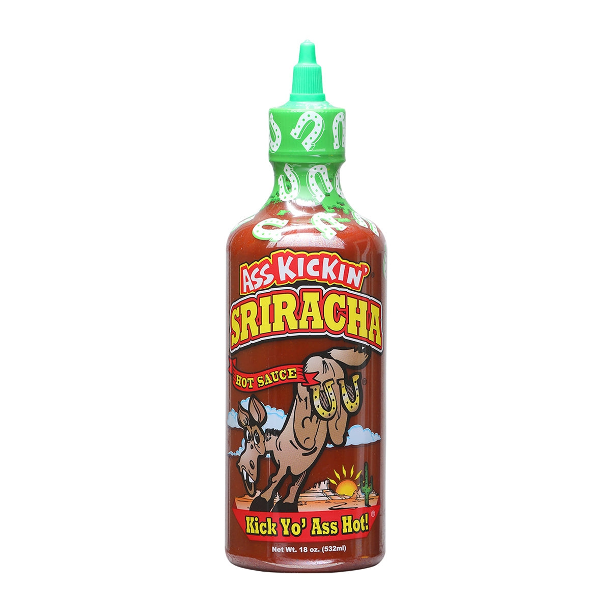 Hot Sauce Ass Kickin Sriracha BIG 18 oz Arizona Heat 7