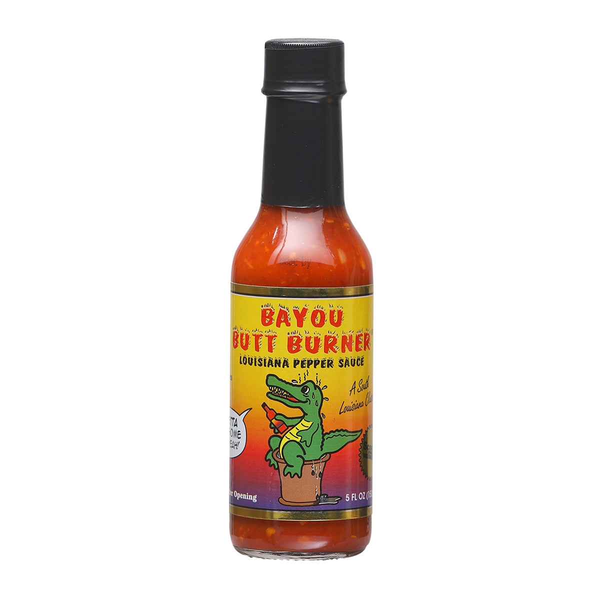 Hot Sauce Bayou Butt Burner 5 oz Louisiana Heat 7