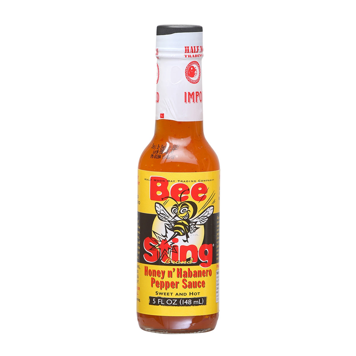 Hot Sauce Bee Sting Honey n Habanero 5 oz Heat 8