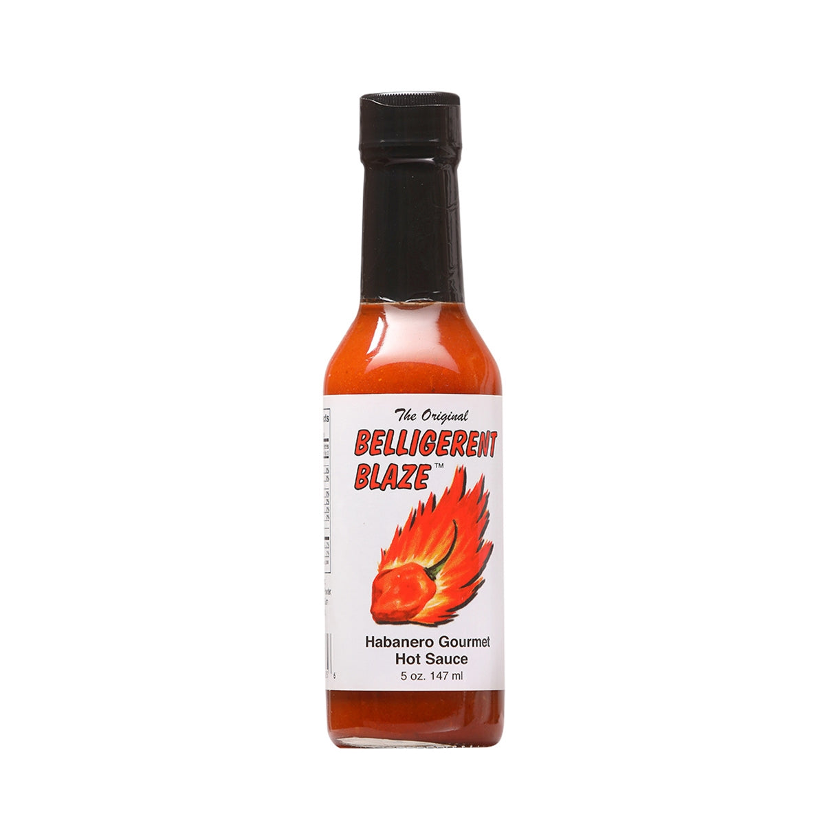 Hot Sauce Belligerent Blaze 5 oz Heat 6 GarlicShoppe.com.jpg