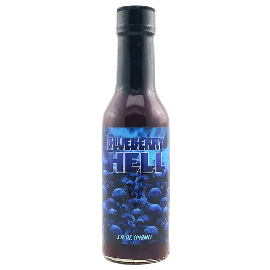 Hot Sauce HellFire Blueberry Hell Reaper 5 oz Heat 6