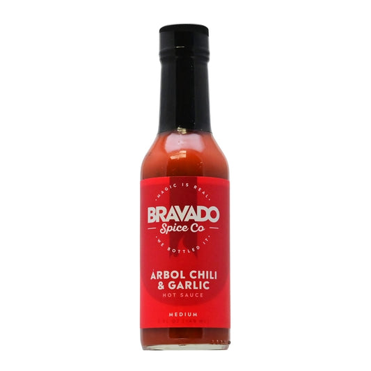 Hot Sauce Bravado Spice Co Arbol Chili & Garlic Medium 5 oz Heat 5 $