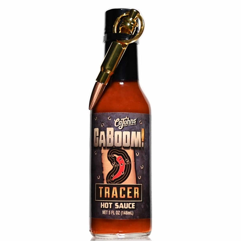 Hot Sauce Ca Boom! Tracer with Bullet Keychain Heat Extract 10+++ CaJohns  Fiery Foods $10.98