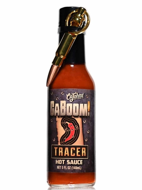 Hot Sauce Ca Boom! Tracer with Bullet Keychain Heat Extract 10+++ CaJo ...