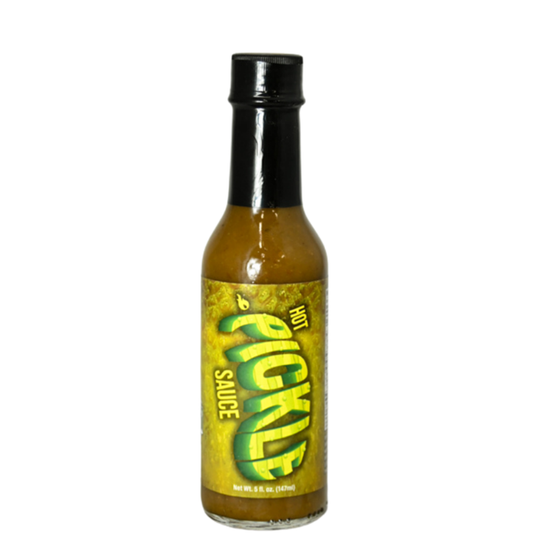 Hot Sauce CaJohns Hot Pickle 5oz Heat 3