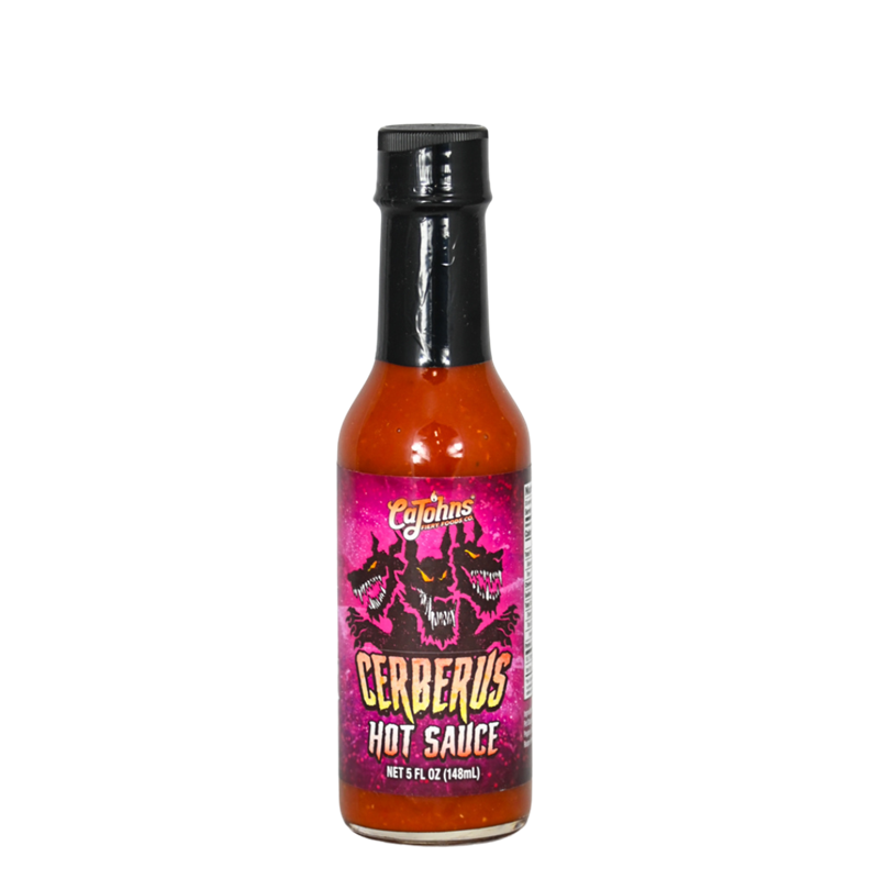 Hot Sauce Cerberus Reaper 5 oz Heat 10 CaJohns Fiery Foods North Carolina $15.98
