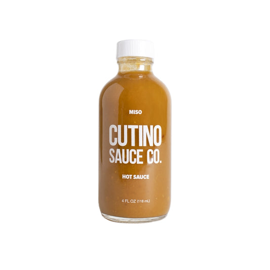 Hot Sauce Miso by Cutino Sauce Company 4 oz Heat 5 $13.98