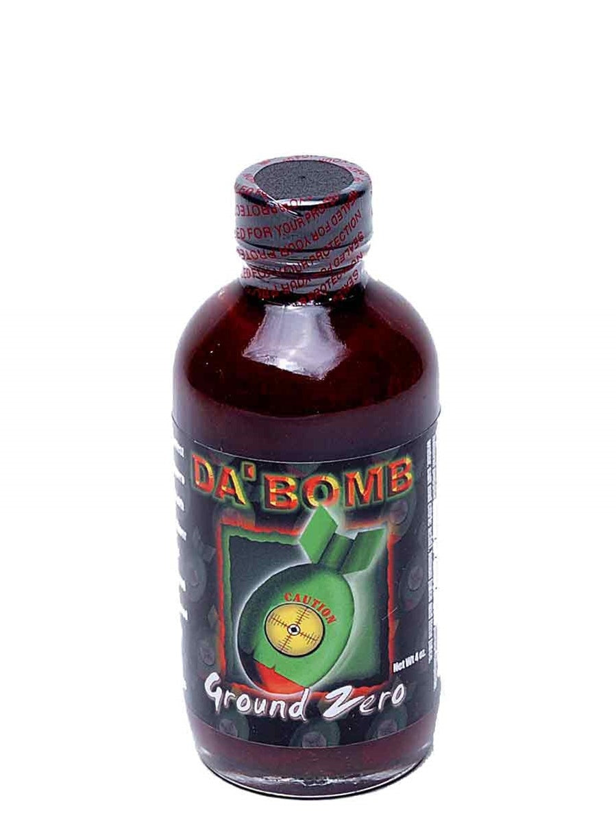 Hot Sauce Da Bomb Ground Zero 4 oz 234,000 Scoville Units Heat 10+++ $18.98