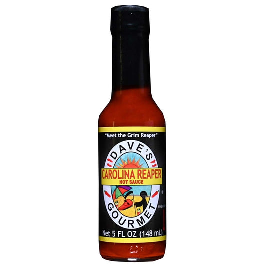 Hot Sauce Daves Gourmet Carolina Reaper 5oz Heat 10+++ Extract San Francisco California $9.98