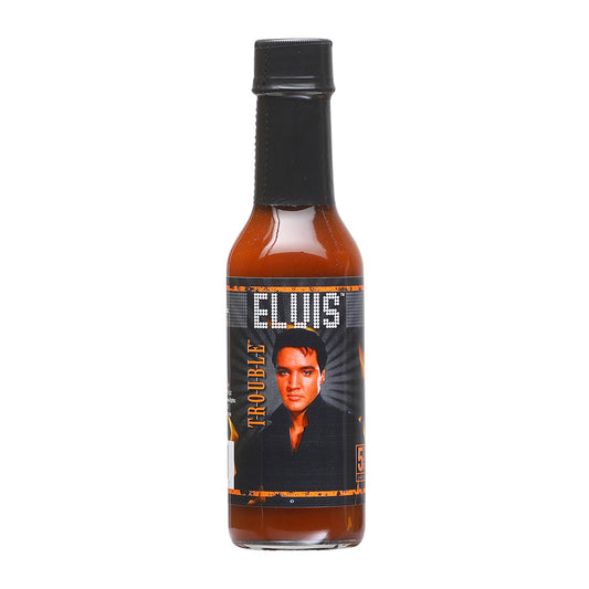 Hot Sauce Elvis Trouble 5 oz Heat 7