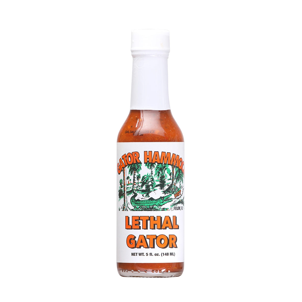 Hot Sauce Gator Hammock Lethal Gator 5 oz Florida Heat 9 $8.98