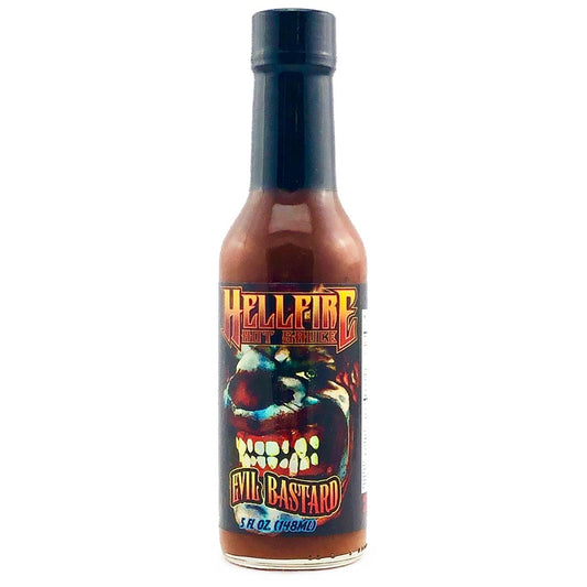 Hot Sauce Hellfire Evil Bastard 5 oz Heat 7
