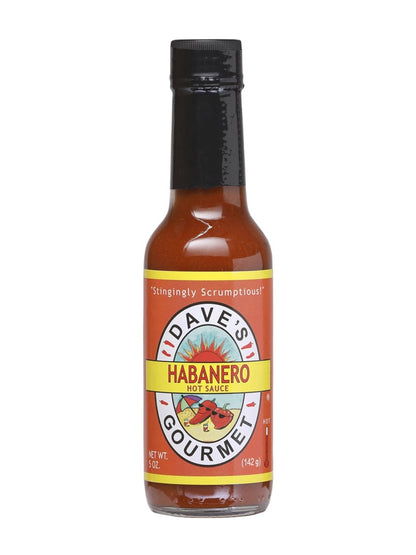 Hot Sauce Daves Gourmet Hurtin Habanero 5 oz Heat 8 San Francisco California $8.98