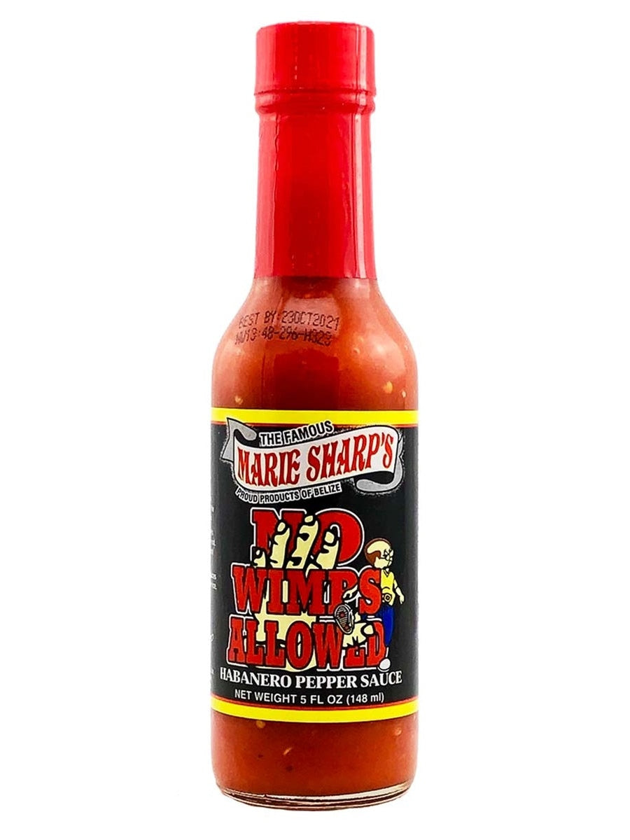 Hot Sauce Marie Sharps No Wimps Allowed 5 oz Heat 9 $7.98