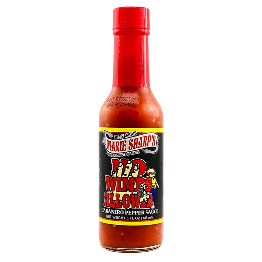 Hot Sauce Marie Sharps No Wimps Allowed 5 oz Heat 9 $7.98