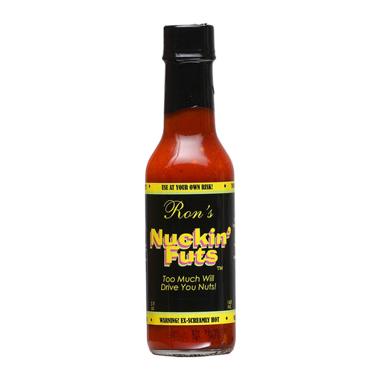 Hot Sauce Ron's Nuckin Futs 5 oz Heat 6 $7.98