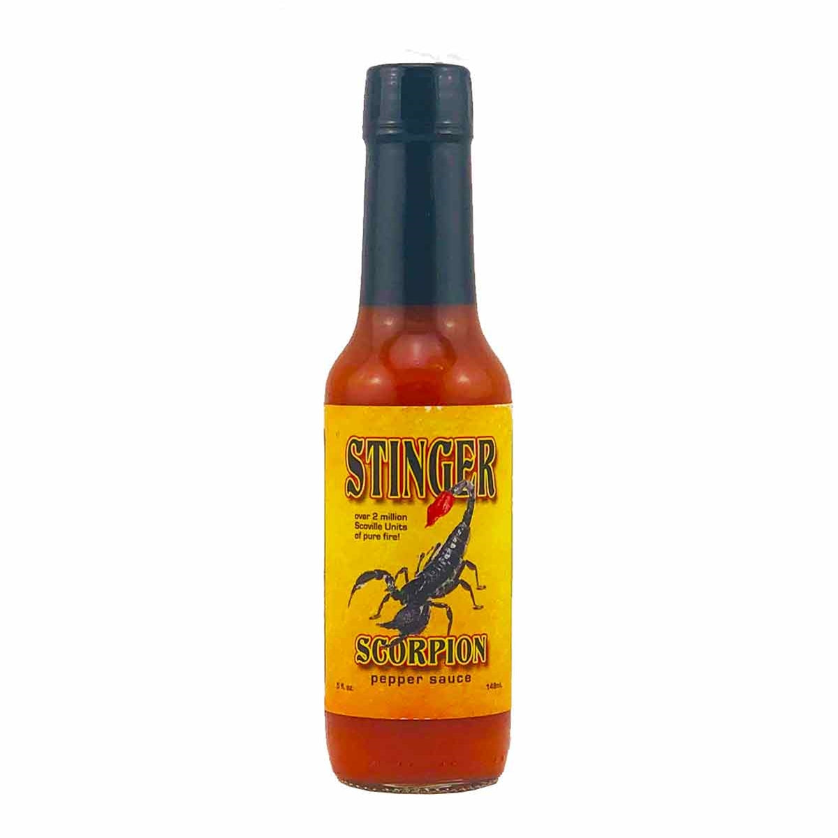 Hot Sauce Stinger Scorpion 5 oz 2 Million Scoville Units Heat 10+++