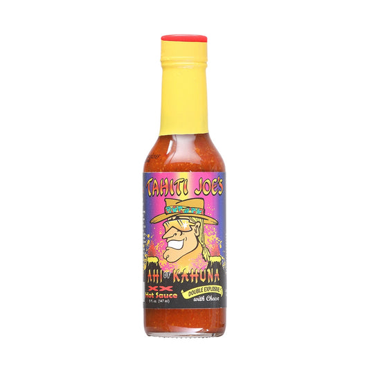 Hot Sauce Tahiti Joes Ahi of Kahuna XX with Cheese 5 oz Heat 8