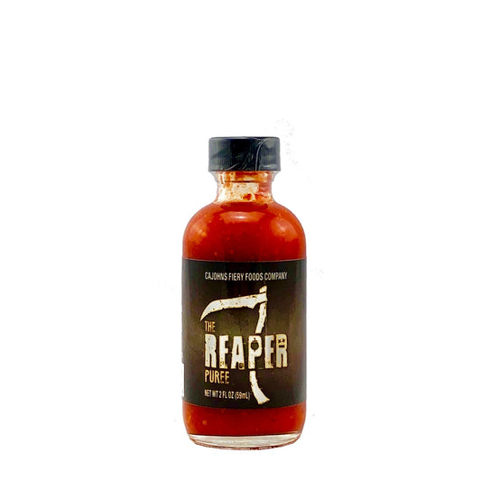 Hot Sauce The Reaper Puree 2 oz  Heat 10 CaJohns Fiery Foods North Carolina