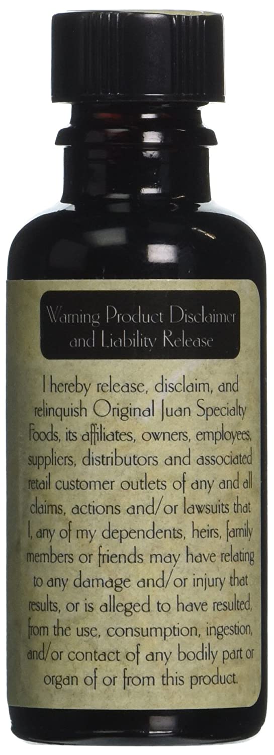 Hot SAuce The Source 7.6 million scovilleWarning Product Disclaimer Original Juan Specialty