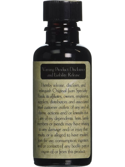 Hot SAuce The Source 7.6 million scovilleWarning Product Disclaimer Original Juan Specialty