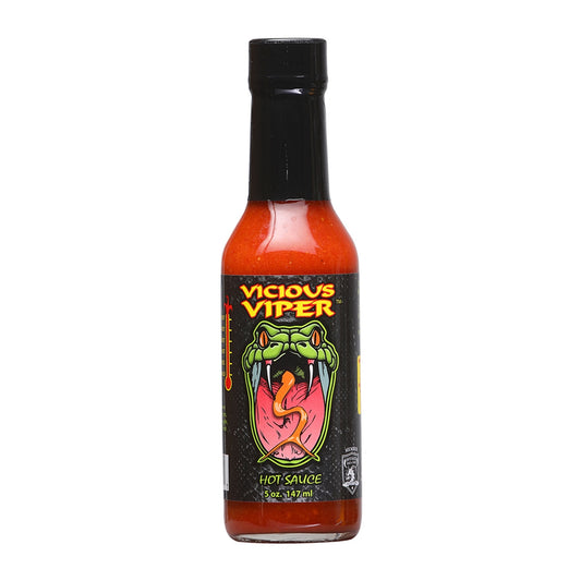 Hot Sauce Vicious Viper 5 oz 2 Million Scoville Units Pepper Extract Heat 10+++