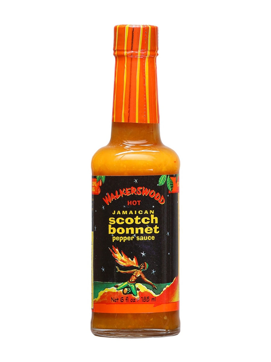 Hot Sauce Walkerswood Jamaican Scotch Bonnet 6 oz Heat 6 $6.98