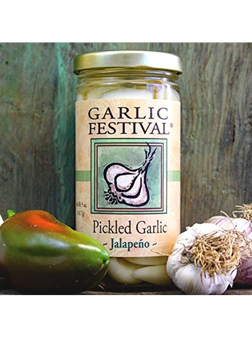 Pickled Garlic Jalapeno Garlic Festival Foods 8 oz $9.98