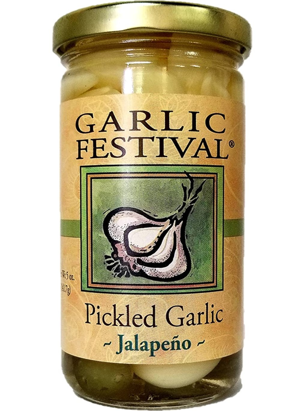 Ajo en Escabeche Jalapeño 8 oz Ajo Festival Foods