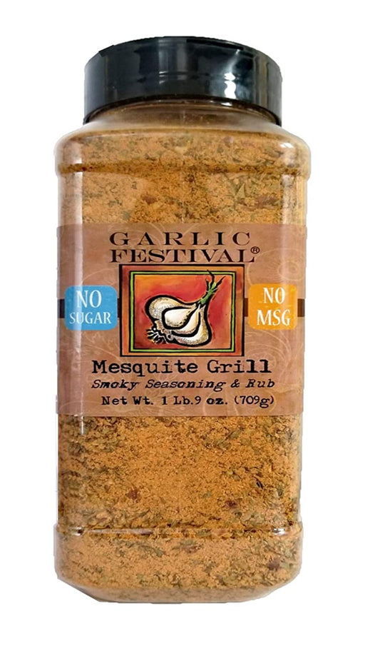 Seasoning Mesquite Grill Garlic Festival Foods 1 lb 9 oz $32.98