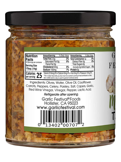 Olive Muffuletta Tapenade Spread Garlic Festival 9 oz $11.48