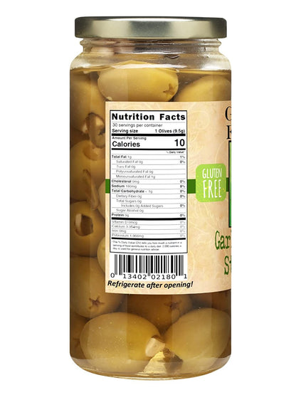 Aceitunas, ajo y jalapeño Festival de ajo 9.5 oz $10.98 