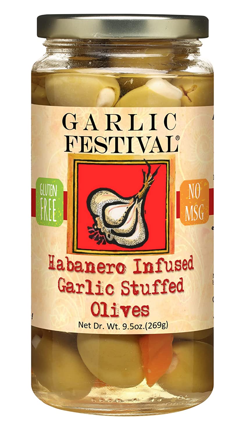 Olives Habanero Infused Garlic Stuffed 9.5oz $11.98