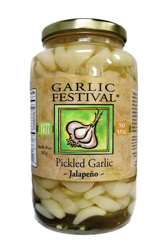 Pickled Garlic Jalapeno Garlic Festival 32 oz $22.98