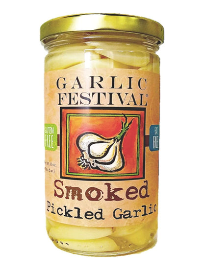 Pickled Garlic Smoked Garlic Festival Foods 8 oz $9.98