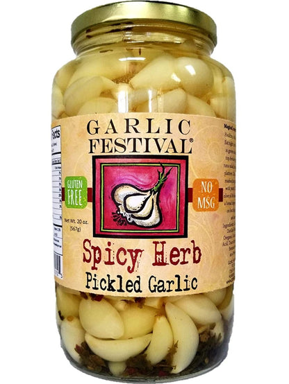 Festival de ajo con hierbas picantes y ajo encurtido, 32 oz, $22.98