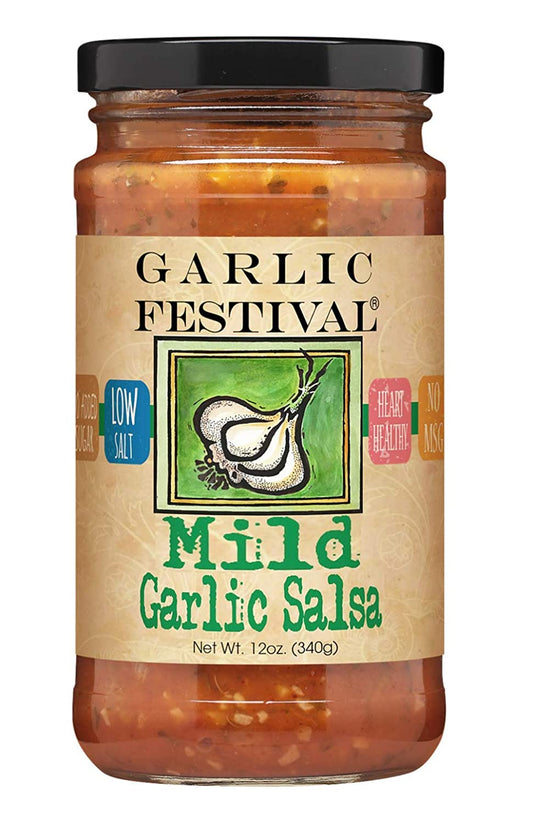 Salsa Mild Garlic Garlic Festival Foods 12 oz $8.98